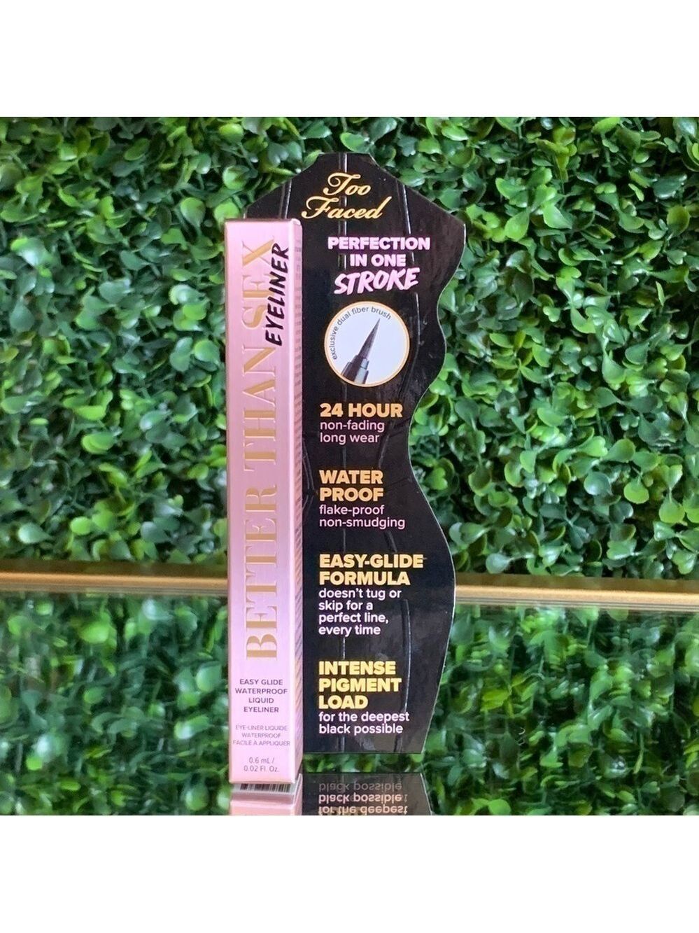Too Faced Better Than Sex Liquid Eyeliner in Deepest Black | NEW | Waterproof